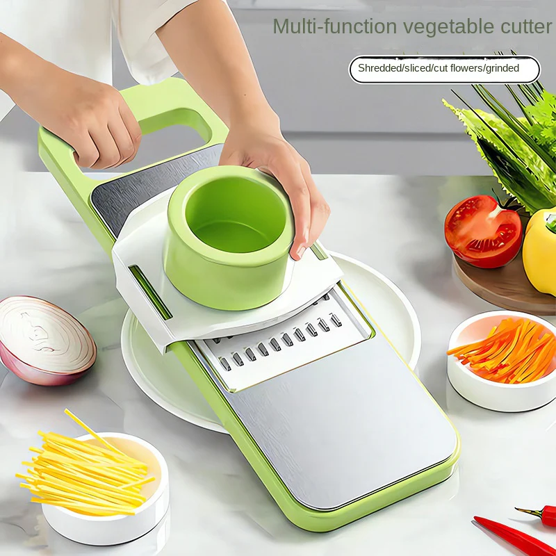 5in1 Vegetable Stainless Steel Cutter