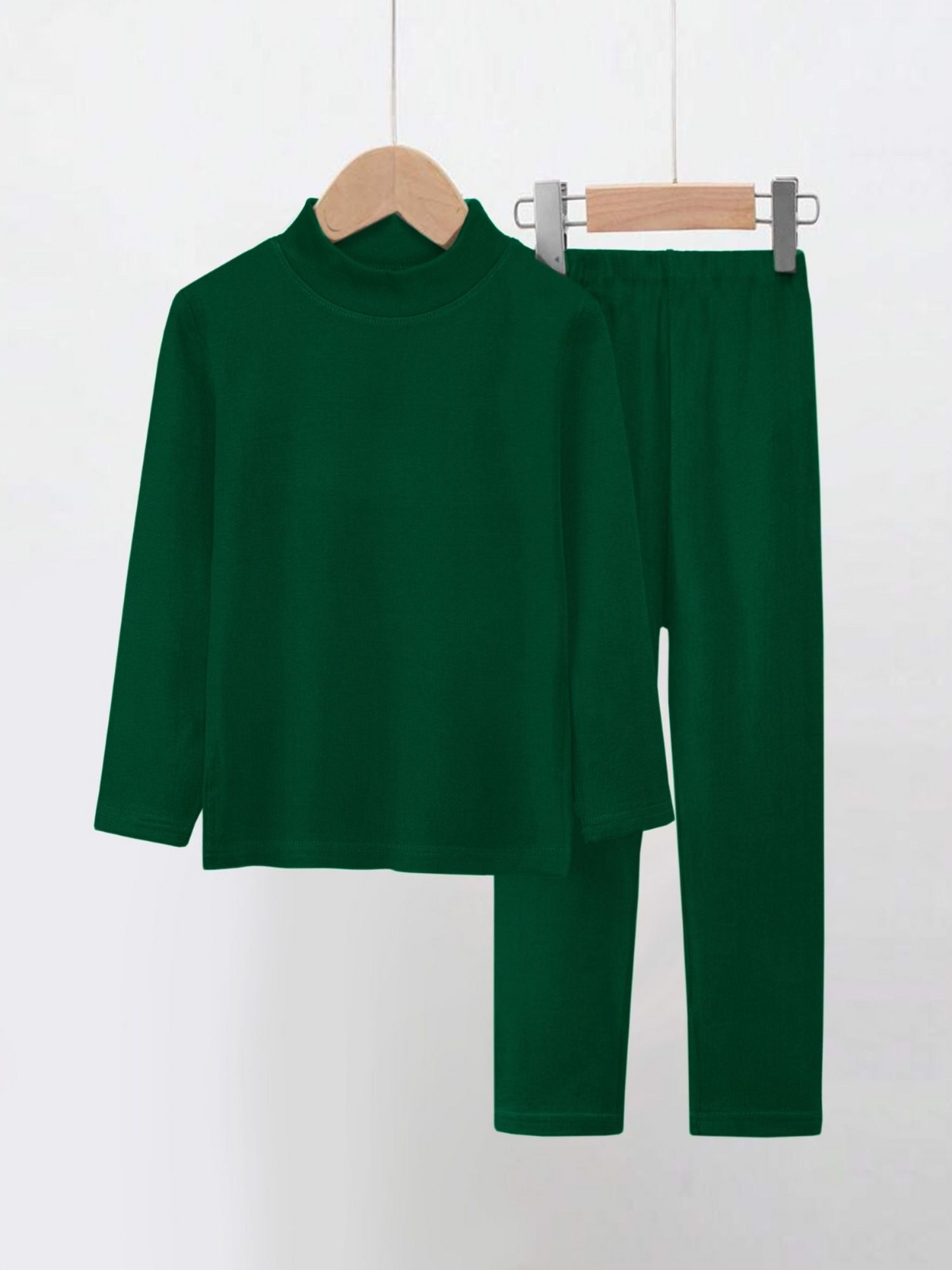 Unisex thermal inner suit for comfort with microfibers stretchy comfortable