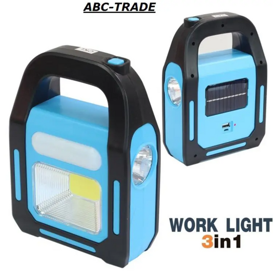 Rechargeable – Outdoor Solar Camping Light – Waterproof Led Portable Light Usb Rechargeable For Emergencies, Power Failure, Travel