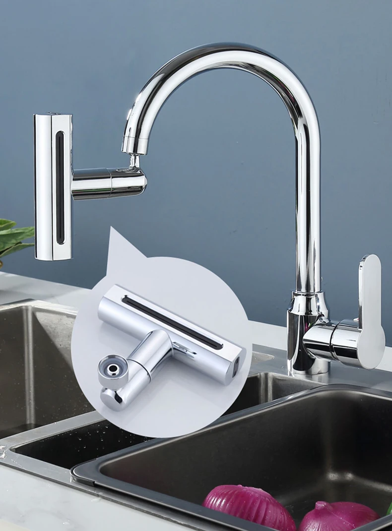 Multifunctional 4 Mode Water Faucet Adapter