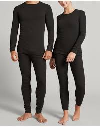 Unisex thermal inner suit for comfort with microfibers stretchy comfortable
