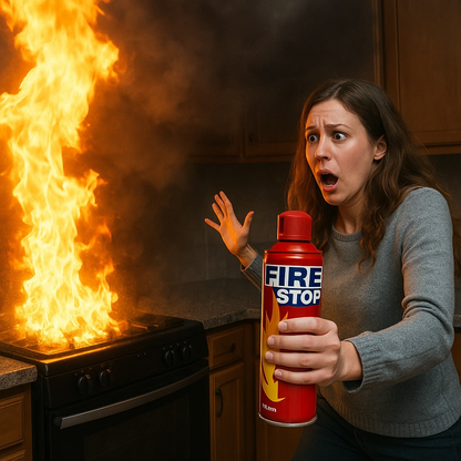 Foam Stop Fire 500ml - Fire Stop - Fire Extinguisher - Portable Spray Safety