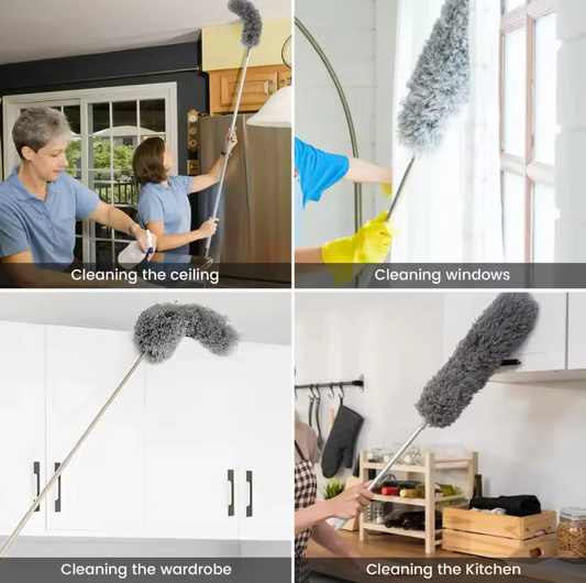 Flexible Gray Duster ( Big Size