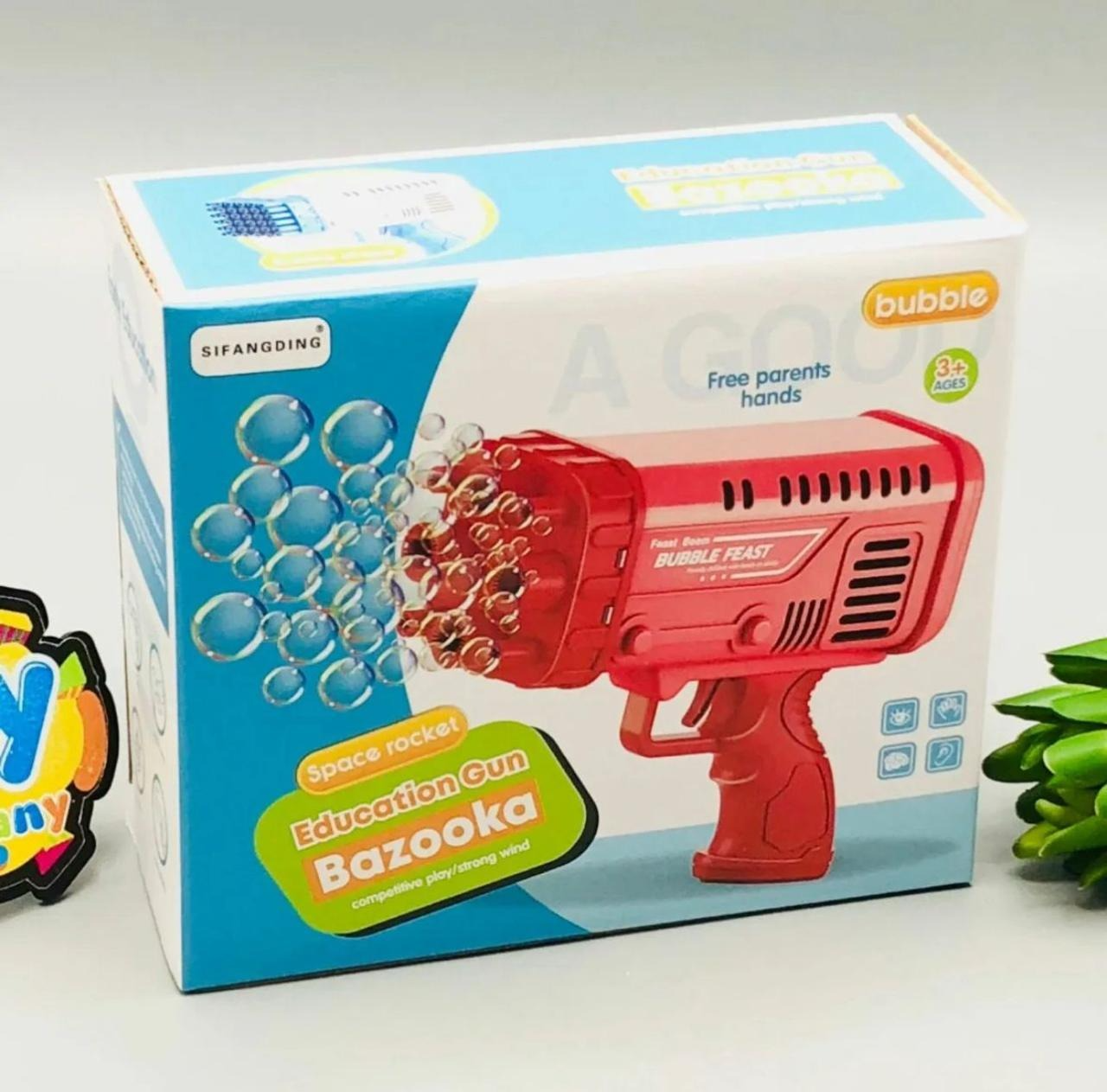 Bazooka Bubble Gun 36 Holes